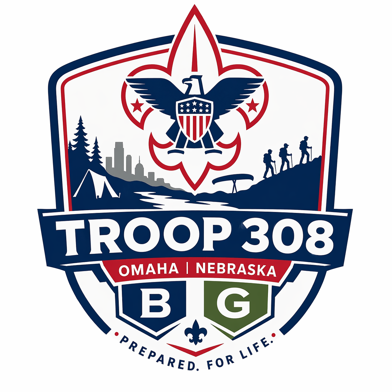 Troop 308 badge